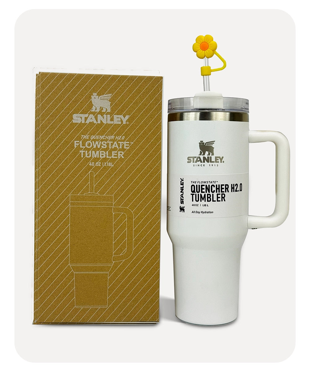 Stanley Quencher Flowstate - White - 40-OZ - 1.18L
