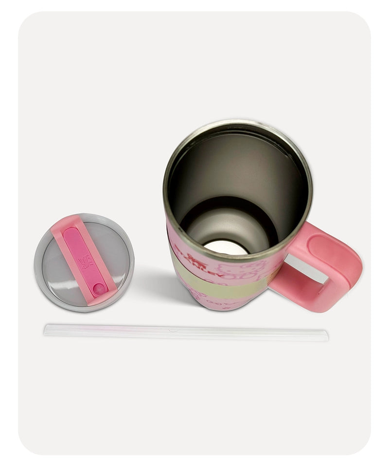 Stanley Quencher H2.0 Tumbler - Pink Kitty - 40 0Z | 1.18L