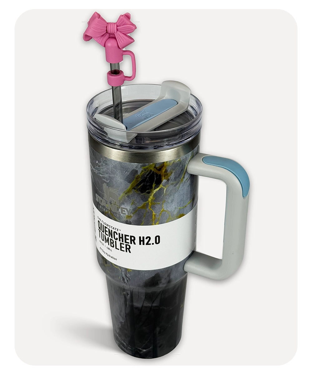 Stanley Quencher H2.0 Tumbler - Grey Marble - 40 0Z | 1.18L