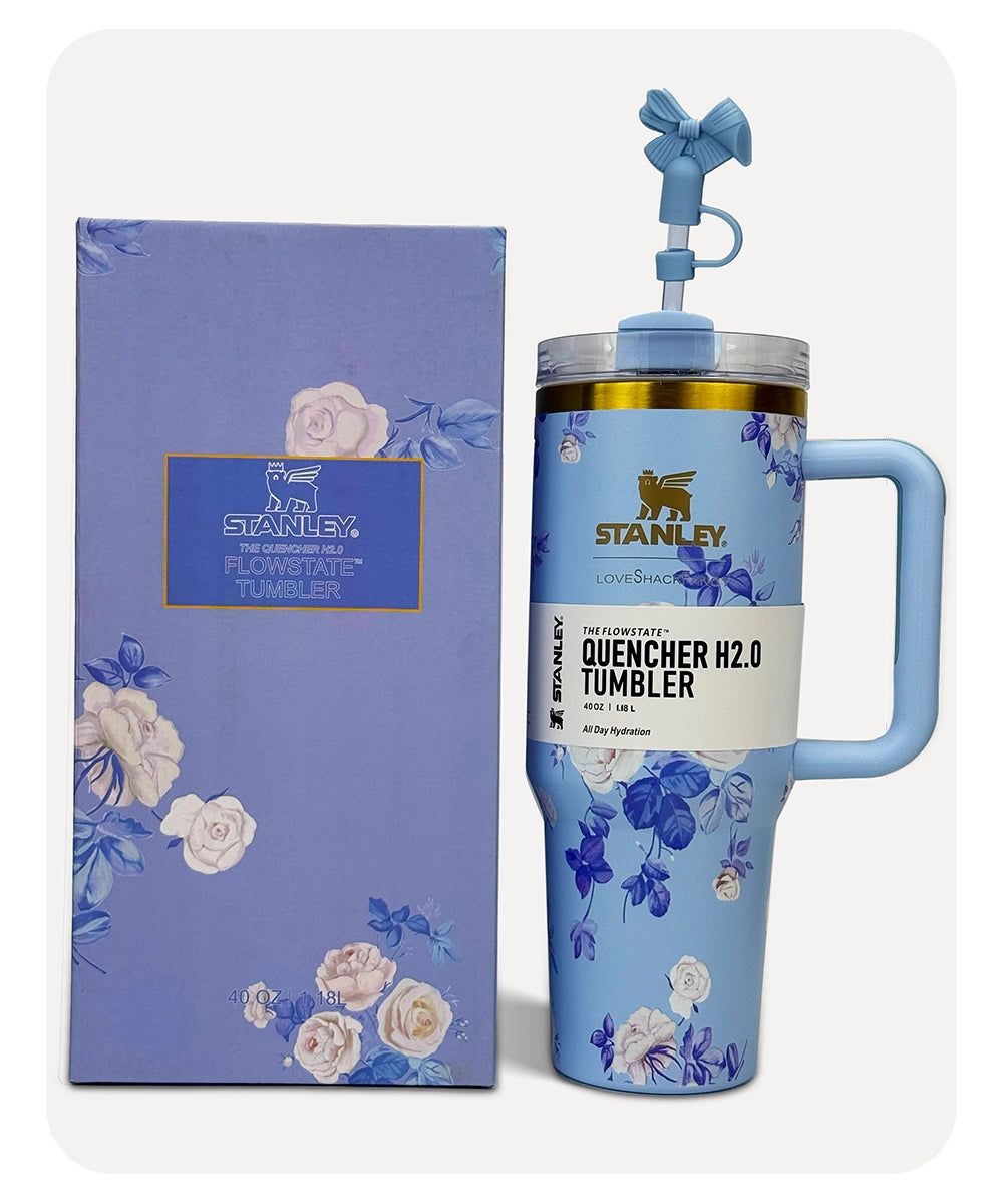 Stanley x FlowState - Sky Blue Floral - 40-OZ - 1.18L