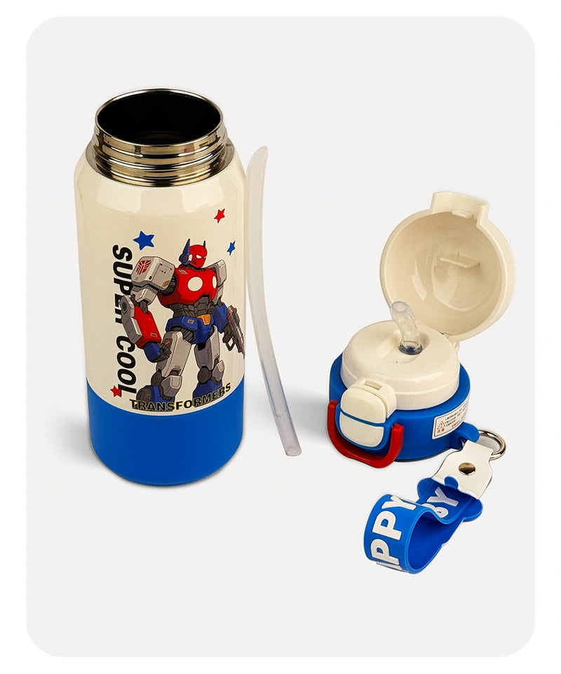 Super Cool Vacuum Bottle - Blue Offwhite - 480ml