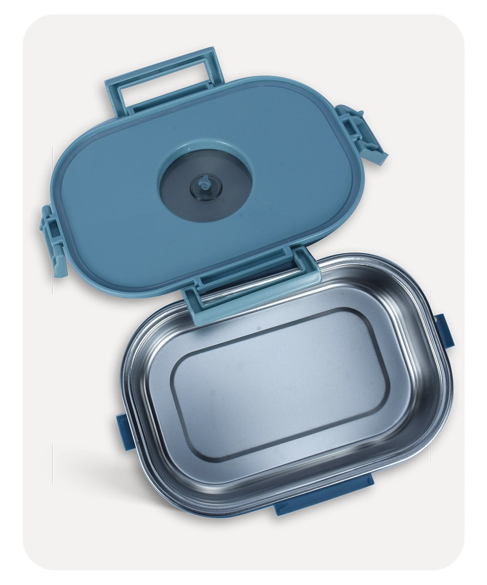 Tedemei Oval Lunch Box - Blue