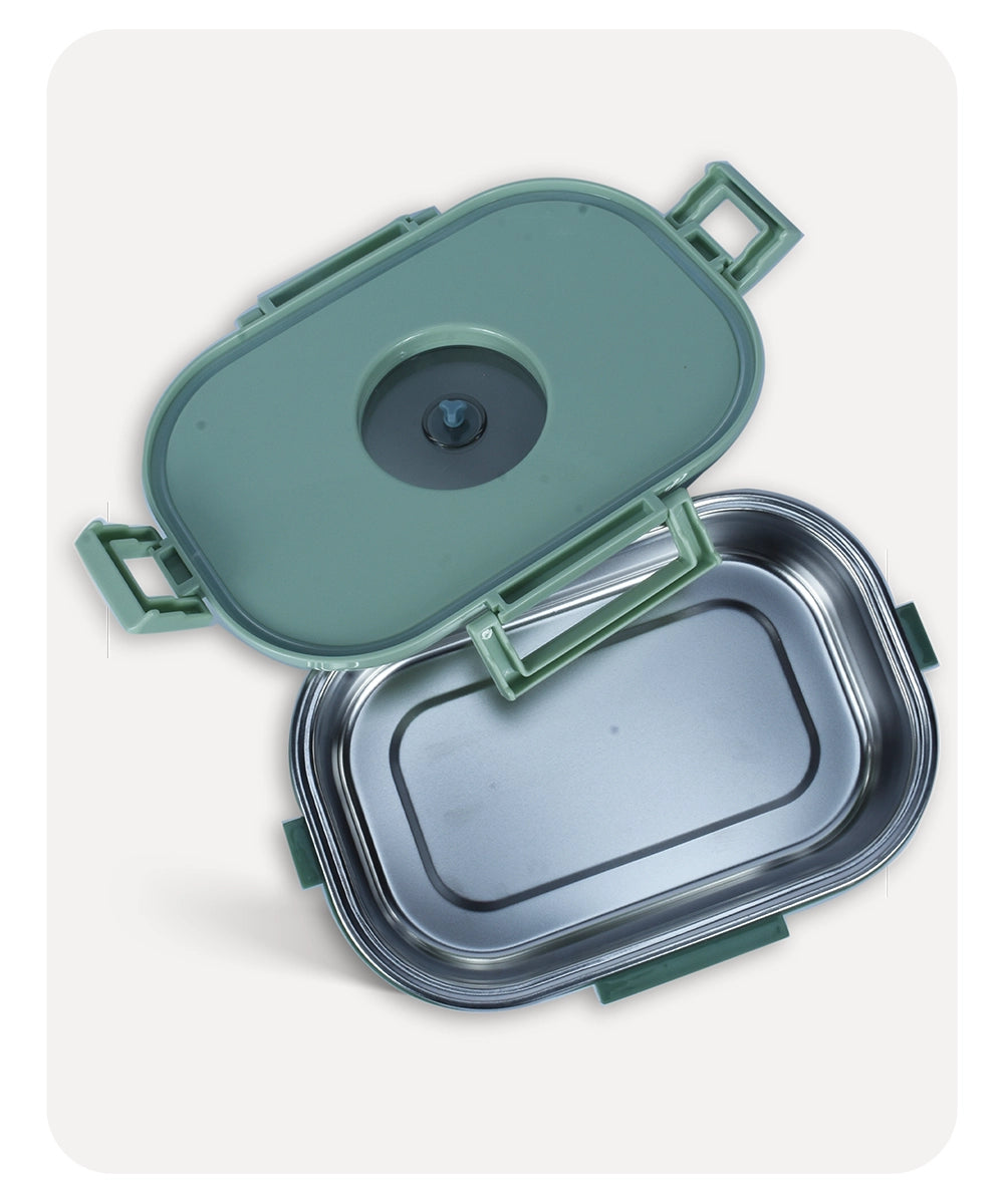 Tedemei Oval Lunch Box - Green