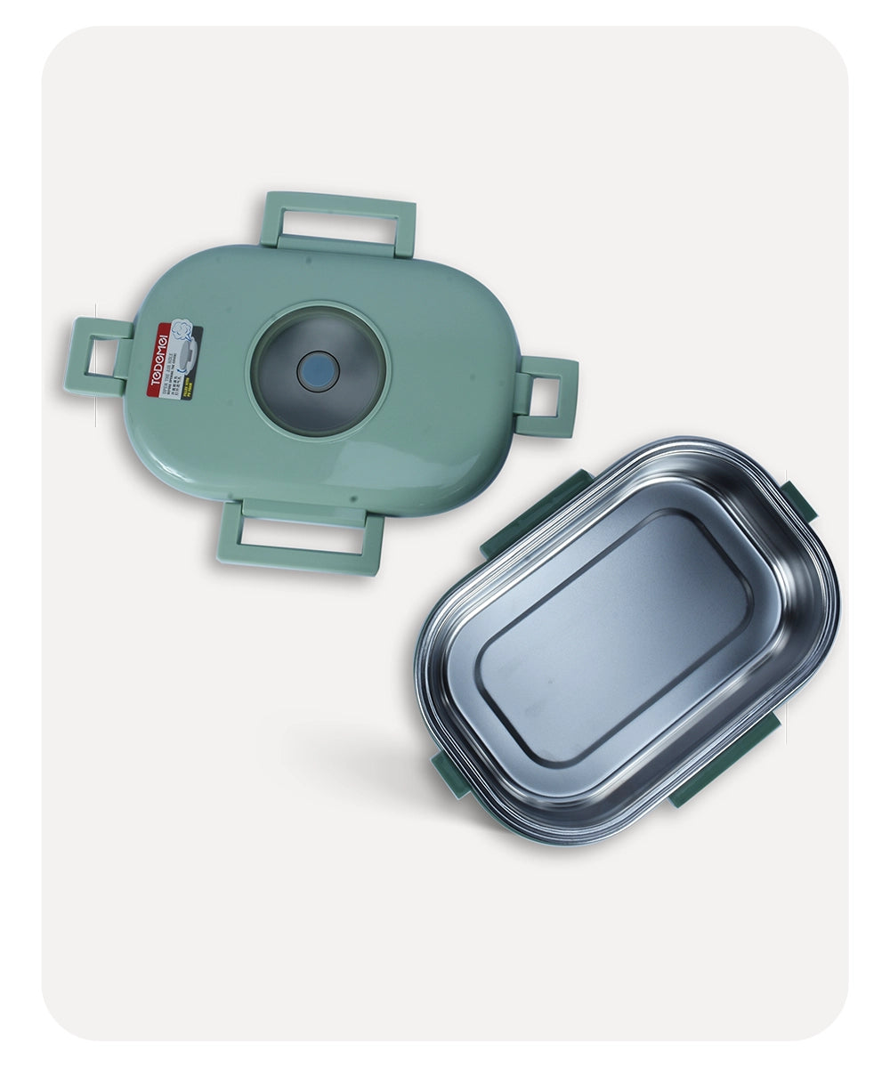 Tedemei Oval Lunch Box - Green