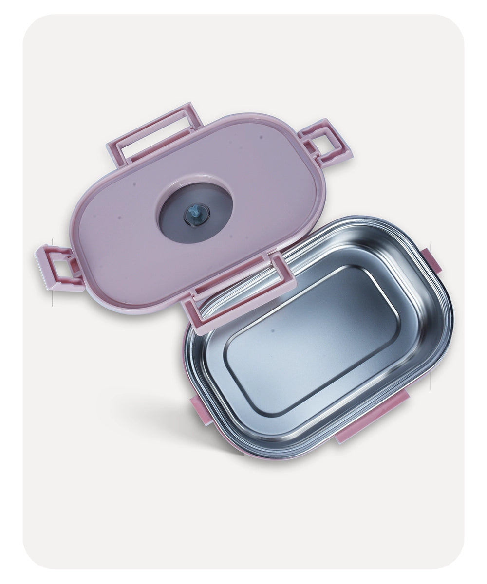 Tedemei Oval Lunch Box - Pink