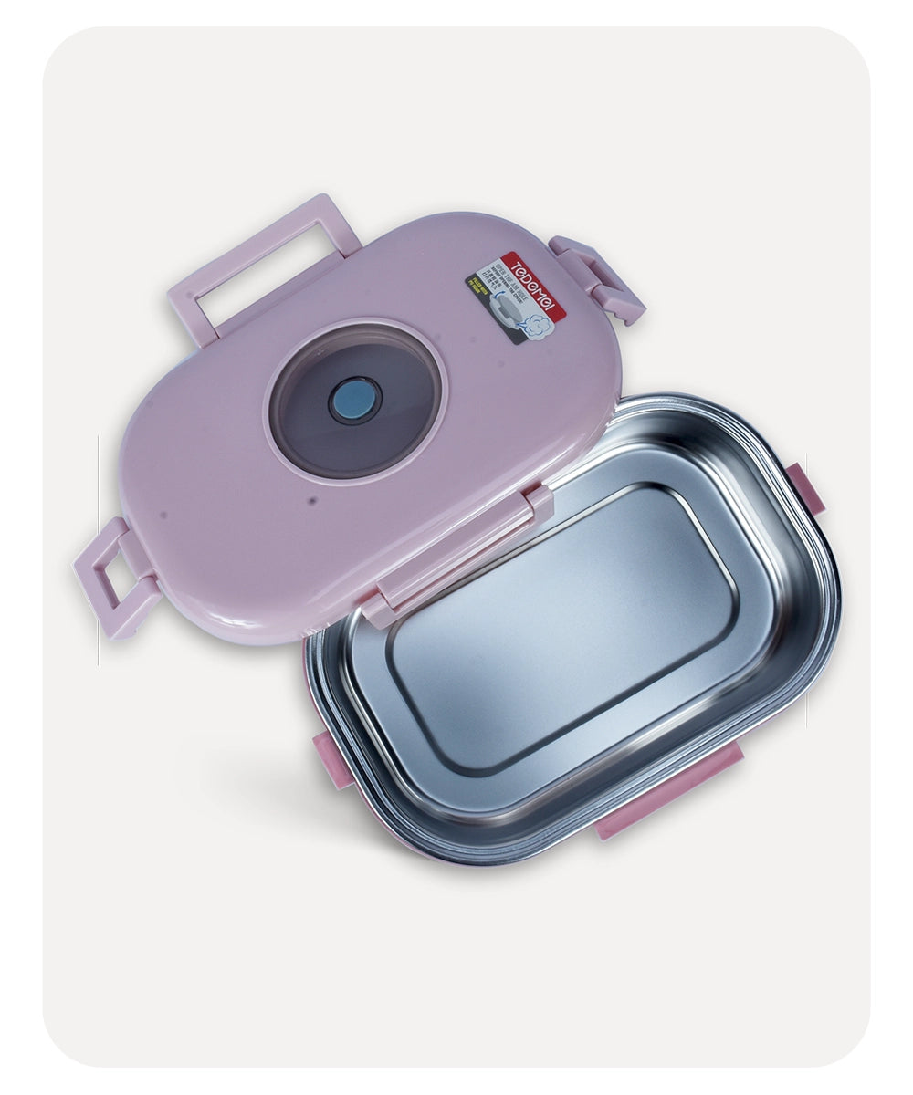 Tedemei Oval Lunch Box - Pink