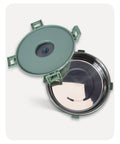 Tedemei Round Lunch Box - Green