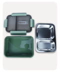 Tedemei Square Lunch Box - Green