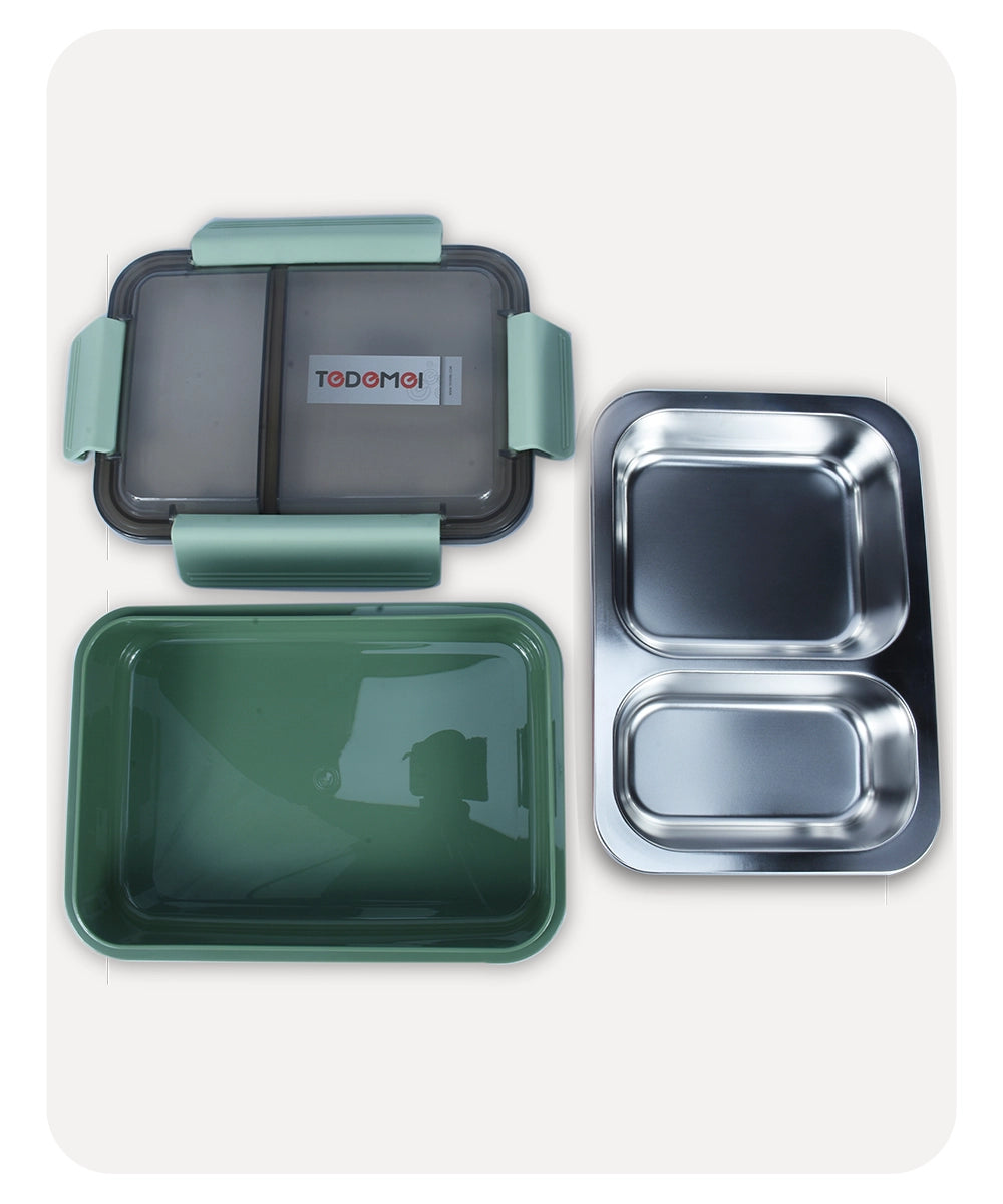 Tedemei Square Lunch Box - Green