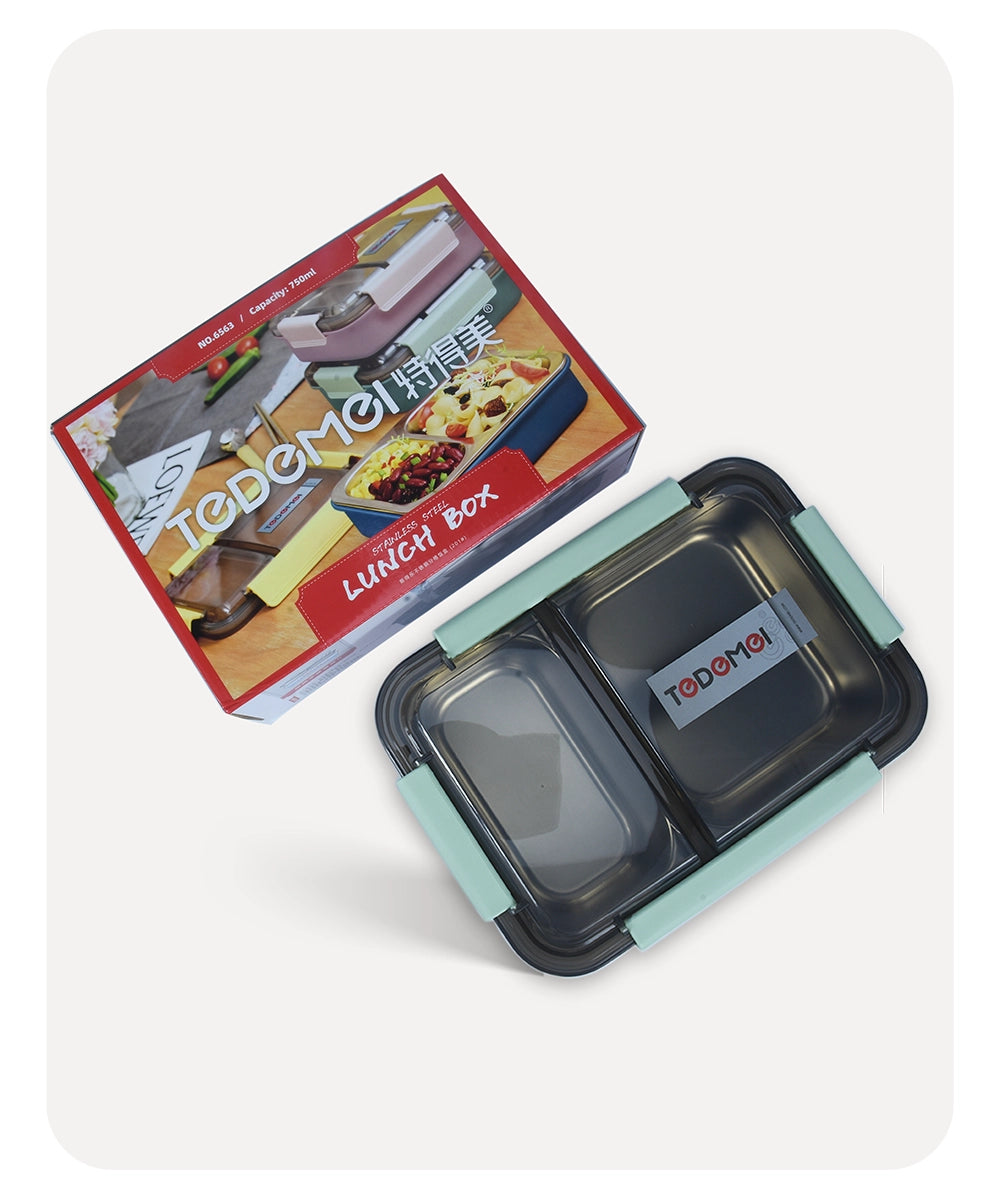Tedemei Square Lunch Box - Green