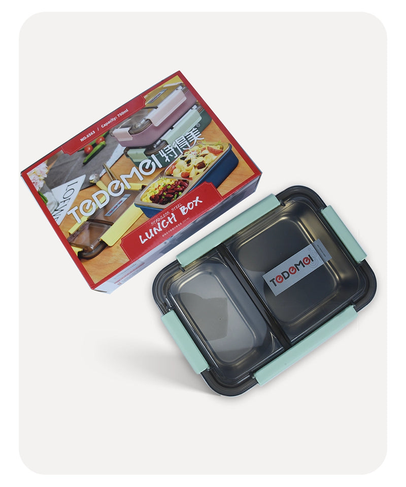 Tedemei Square Lunch Box - Green