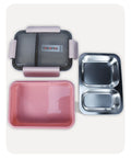 Tedemei Square Lunch Box - Pink