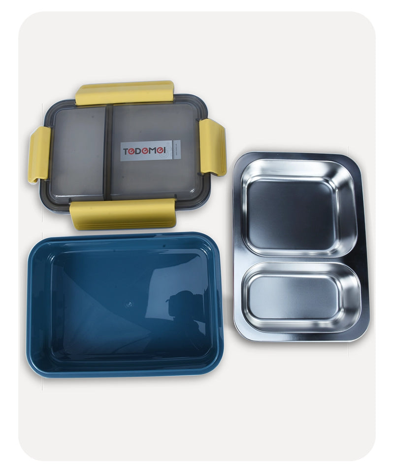 Tedemei Square Lunch Box - Yellow