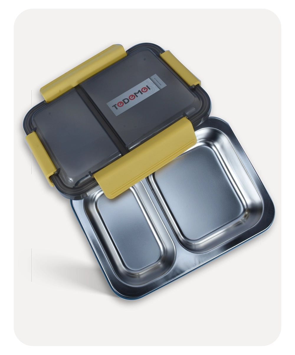 Tedemei Square Lunch Box - Yellow