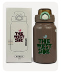 The West Side Vacuum Bottle - Brown - 580ml