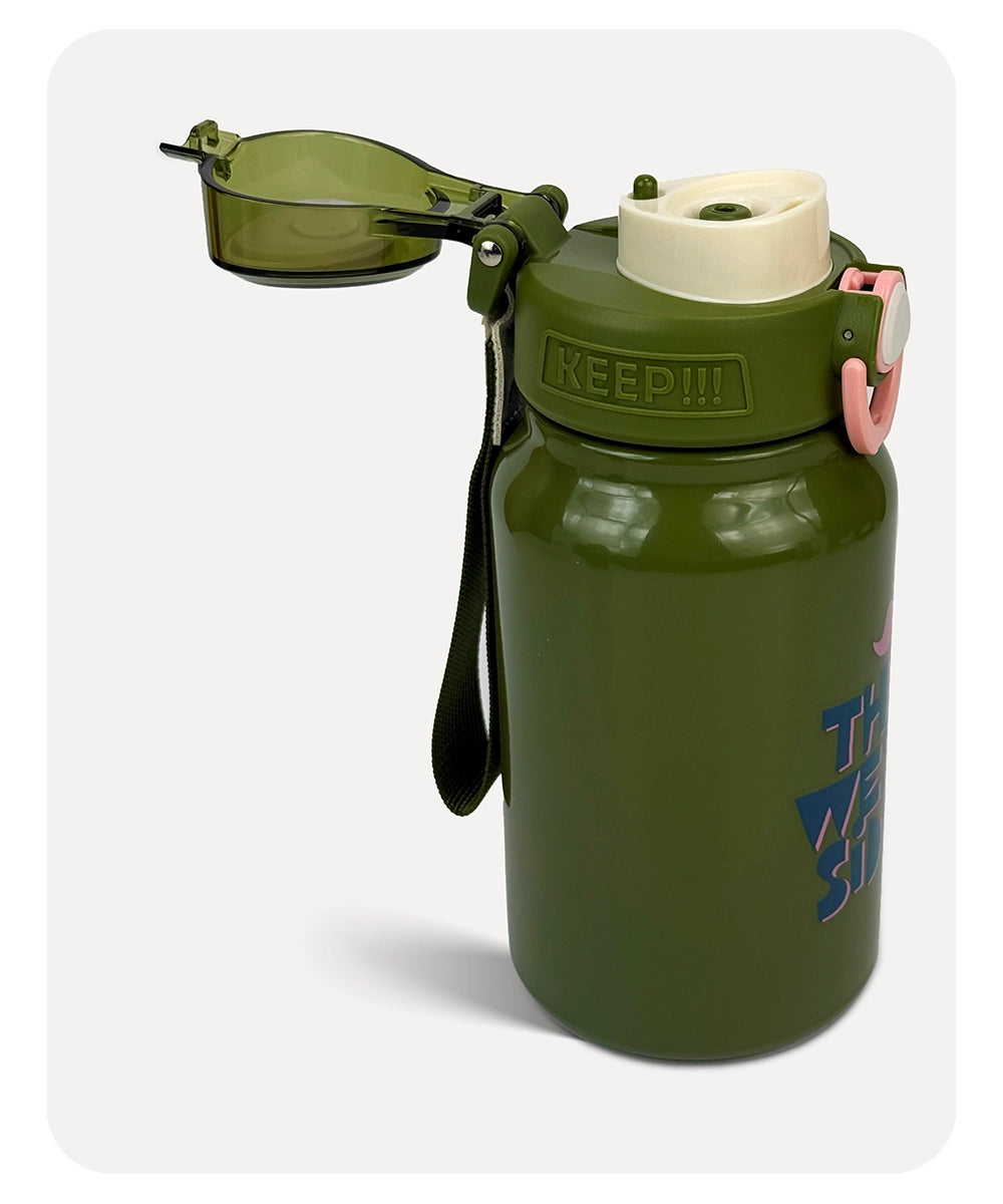 The West Side Vacuum Bottle - Green - 580ml