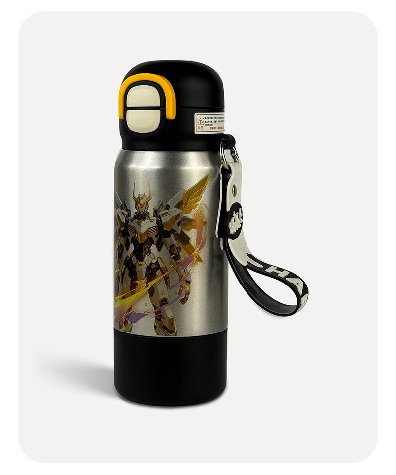 Transformers Vacuum Bottle - Black Silver - 480ml