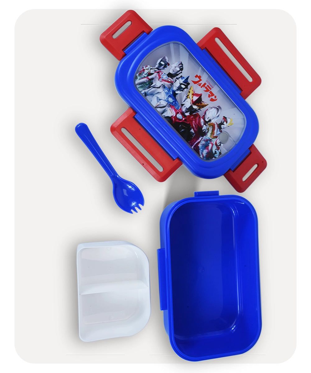Ultra Man Cute Lunch Box - Blue