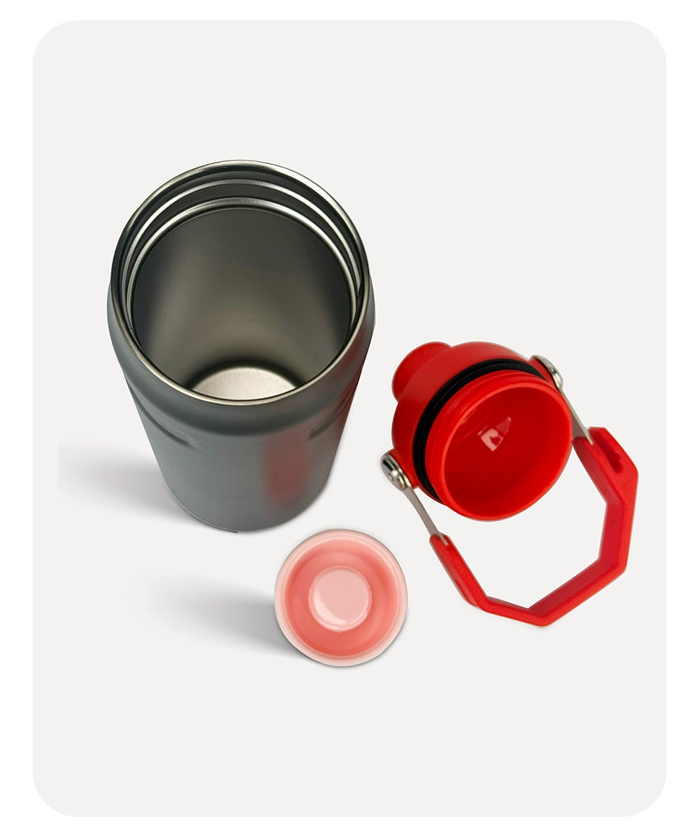 Vacuum Bottle - Black - 700ml