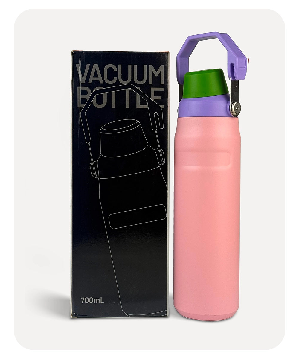 Vacuum Bottle - Pink - 700ml