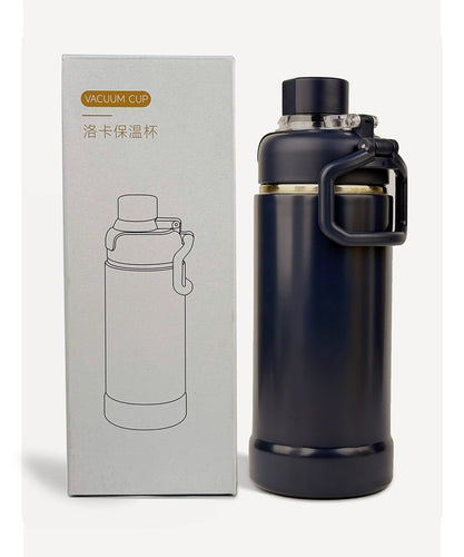 Vacuum Bottle - Navy Blue - 750ml