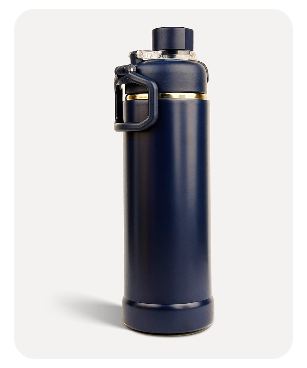 Vacuum Bottle - Navy Blue - 900ml