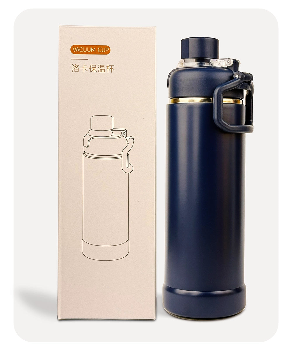 Vacuum Bottle - Navy Blue - 900ml