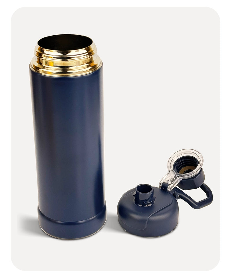 Vacuum Bottle - Navy Blue - 900ml